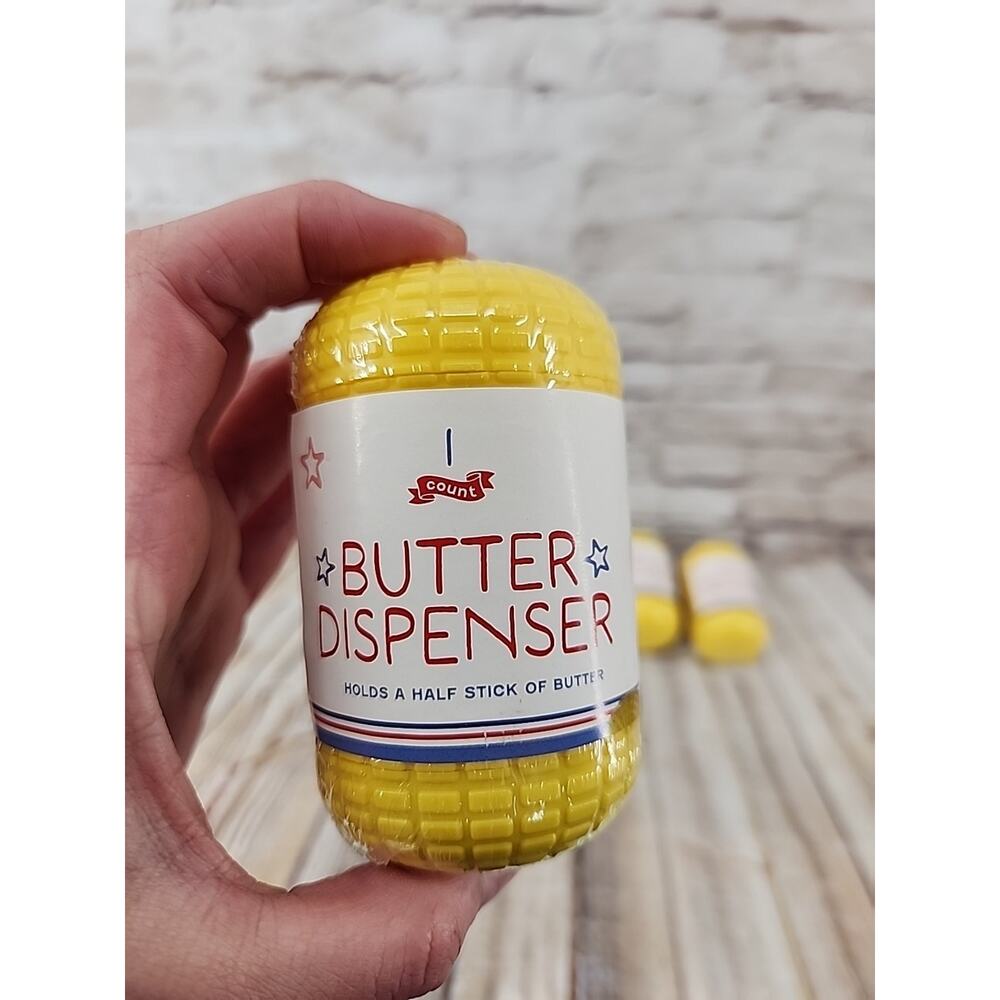 4 Butter Dispenser, Corn On The Cob, Condiment Dispenser for 1/2 Stick Of Butter - Picture 4 of 4